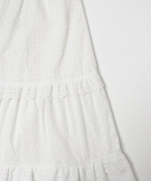 URBAN RESEARCH DOORS（アーバンリサーチドアーズ）の「レースティアードスカート（スカート・レディース・ブラック/オフホワイト・MEDIUM）」の14枚目の写真