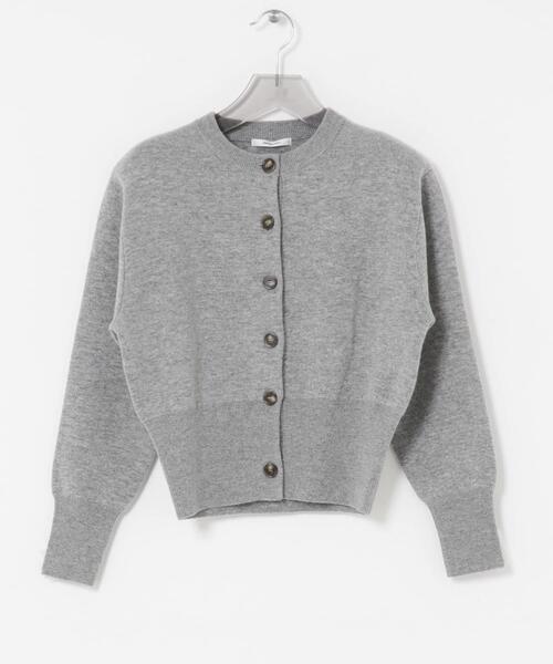 URBAN RESEARCH（アーバンリサーチ）の「ウールカシミヤショルダーパッドカーディガン（カーディガン/ボレロ・レディース・ブラック/グレー/オフホワイト・FREE）」の14枚目の写真