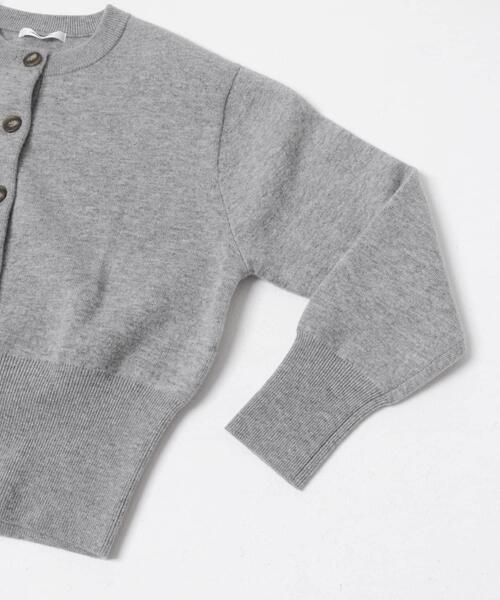 URBAN RESEARCH（アーバンリサーチ）の「ウールカシミヤショルダーパッドカーディガン（カーディガン/ボレロ・レディース・ブラック/グレー/オフホワイト・FREE）」の15枚目の写真