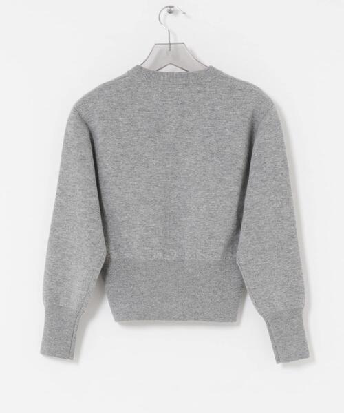 ウールカシミヤショルダーパッドカーディガン（カーディガン/ボレロ