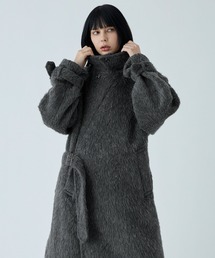 VELNUS（ベルナス）の「【VELNUS】Long shaggy loose tyrocken coat/ロングシャギールーズタイロッケンコート（チェスターコート）」