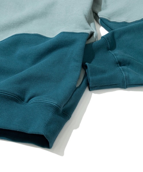 go slow caravan(ゴースローキャラバン)の「空紡糸裏毛 CRAZY切替 FULL ZIP パーカー(パーカー・メンズ・その他1/その他2・LARGE/X-LARGE/MEDIUM)」の7枚目の写真