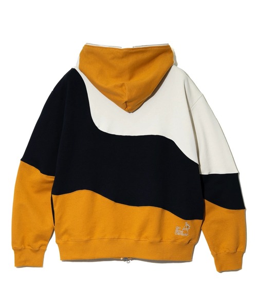 go slow caravan(ゴースローキャラバン)の「空紡糸裏毛 CRAZY切替 FULL ZIP パーカー(パーカー・メンズ・その他1/その他2・LARGE/X-LARGE/MEDIUM)」の14枚目の写真