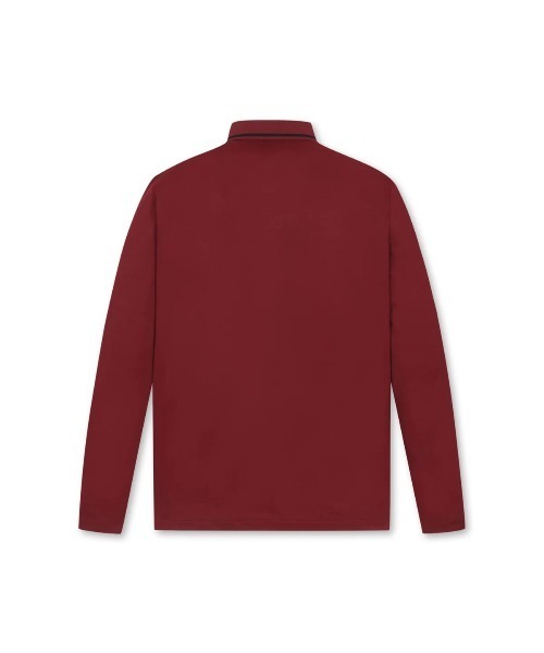 WAAC（ワック）の「MENS リブカラーポロシャツ（ポロシャツ・メンズ・バーガンディー/ブラック・MEDIUM/LARGE/SMALL/X-LARGE）」の7枚目の写真