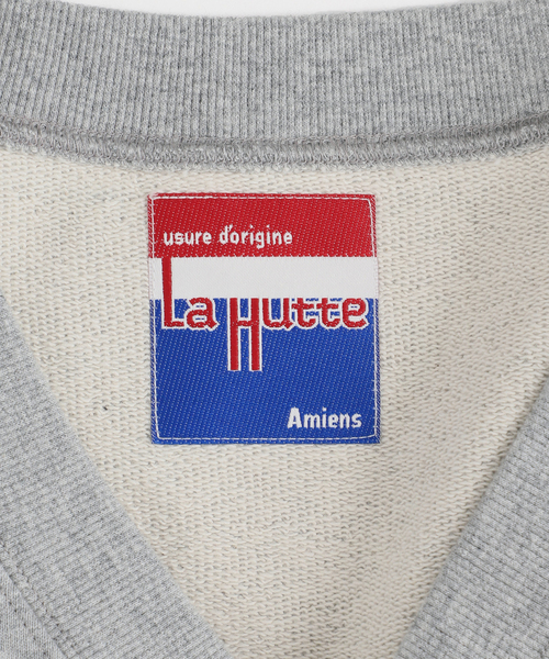 Spick & Span(スピックアンドスパン)の「《追加》La Hutte / ラ ユット 別注Vネックスウェット*(スウェット・レディース・アイボリー/ボルドー/グレー・FREE)」の22枚目の写真