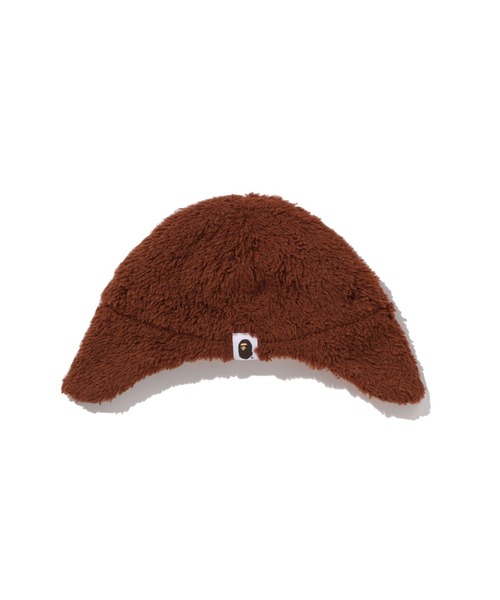 A BATHING APE（アベイシングエイプ）の「BABY MILO FRIENDS BABY CAP（その他ベビー用品・キッズ・ブラウン/ホワイト/イエロー・FREE）」の5枚目の写真