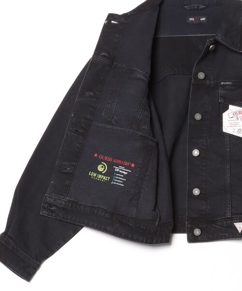 GUESS JEANS GJ OVERSIZE TRUCKER JACKET ゲス オーバーサイズ デニム