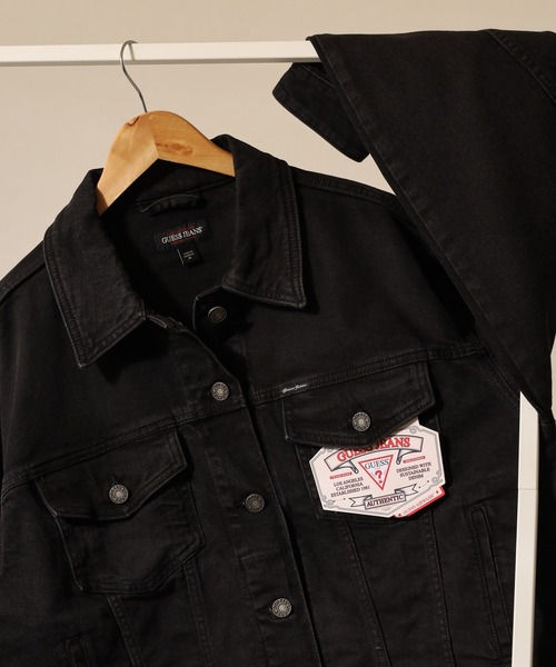GUESS JEANS GJ OVERSIZE TRUCKER JACKET ゲス オーバーサイズ デニム