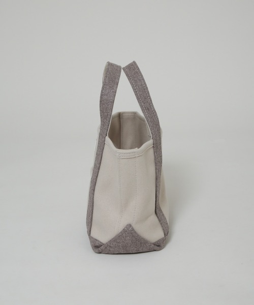 ORCIVAL/HEAVY MELTON TOTE BAG SMALL