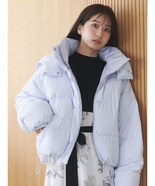 2WAYフード付アライドショートダウン（ダウンジャケット/コート