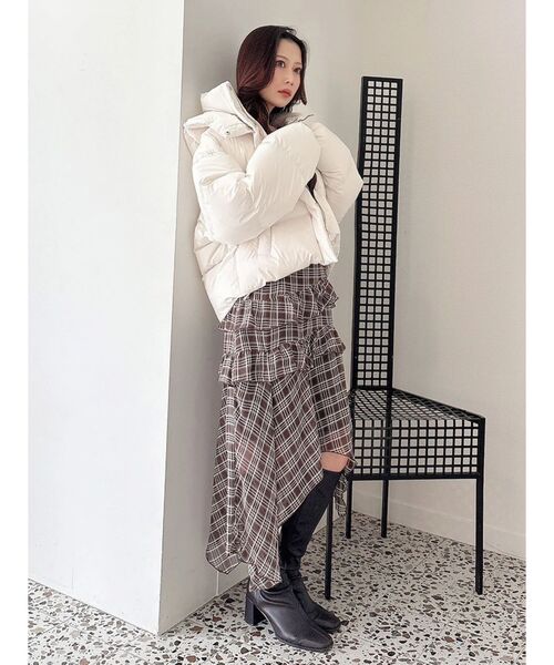 セール】2WAYフード付アライドショートダウン（ダウンジャケット