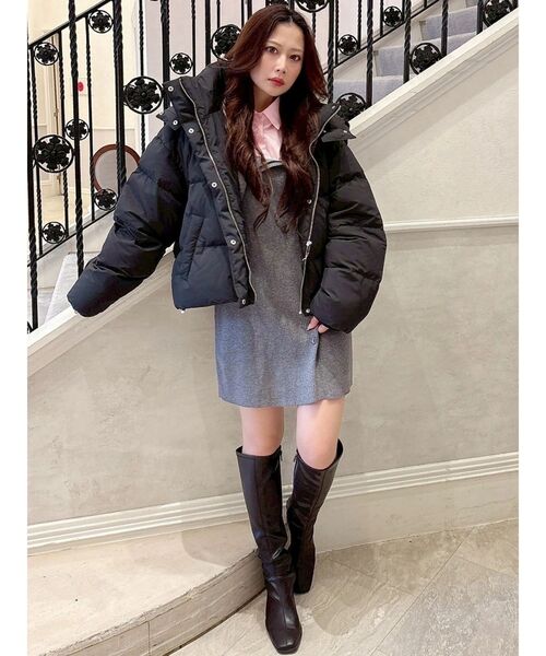 セール】2WAYフード付アライドショートダウン（ダウンジャケット