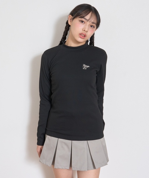 7days】ハイネックテレコTシャツ（Tシャツ/カットソー