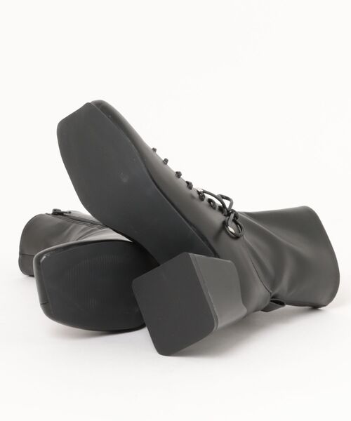 NO WAY(ノーウェイ)の「/Bella Lume(ベッラルーメ)/スクエアレースアップブーツ(ブーツ・レディース・ブラック・LARGE/MEDIUM)」の17枚目の写真