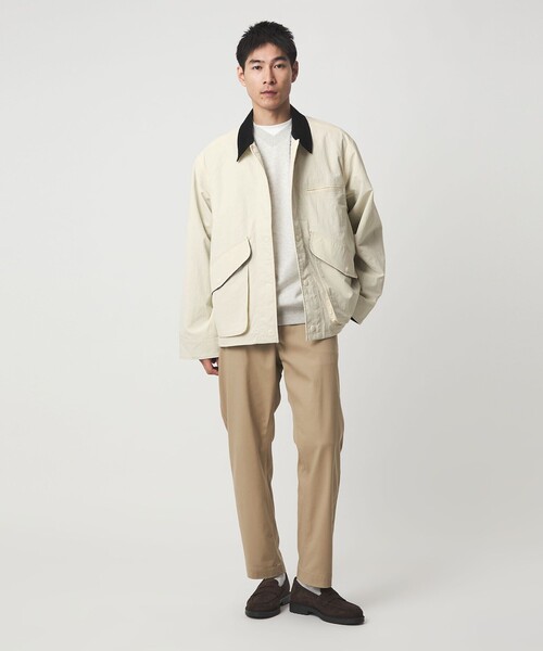 green label relaxing（グリーンレーベルリラクシング）の「【WEB限定】＜GLR or＞ビッグ フラップ カバーオール ジャケット（カバーオール・メンズ・ナチュラル・L/S/M）」の13枚目の写真