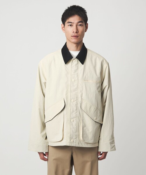 bb.chanアコーレ異素材ジャケット　新品♦︎お値下げ WEB限定】＜GLR or＞ビッグ フラップ カバーオール ジャケット