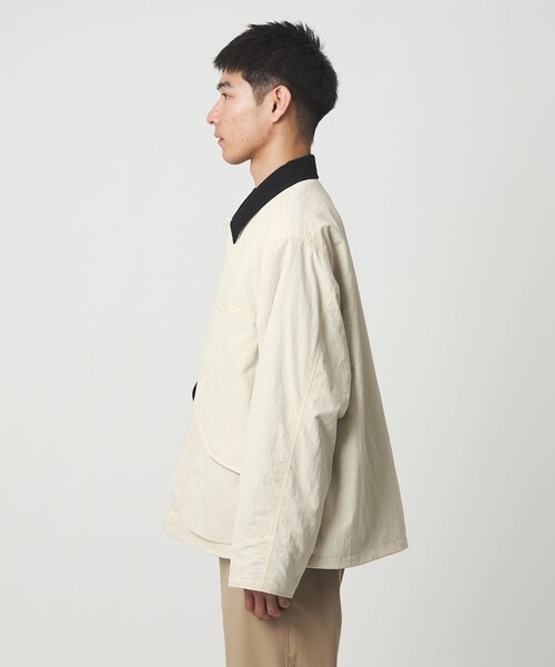 green label relaxing（グリーンレーベルリラクシング）の「【WEB限定】＜GLR or＞ビッグ フラップ カバーオール ジャケット（カバーオール・メンズ・ナチュラル・L/S/M）」の17枚目の写真