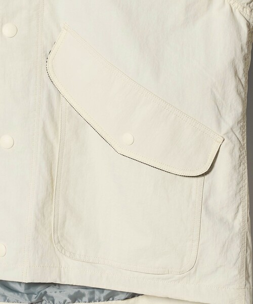 green label relaxing（グリーンレーベルリラクシング）の「【WEB限定】＜GLR or＞ビッグ フラップ カバーオール ジャケット（カバーオール・メンズ・ナチュラル・L/S/M）」の5枚目の写真