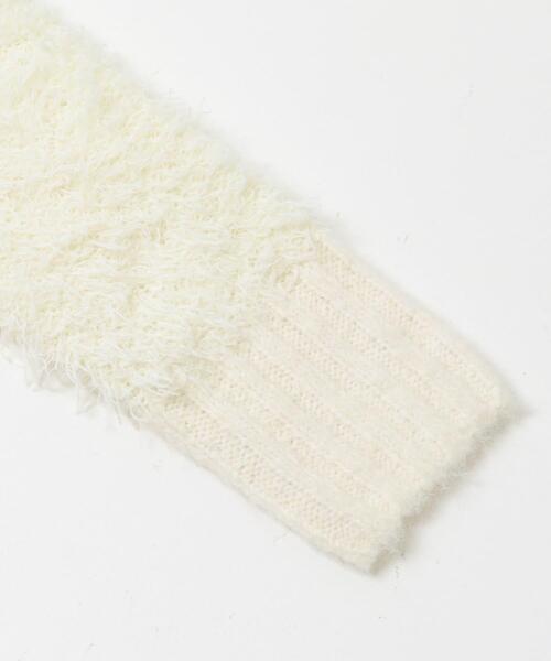 KBF（ケイビーエフ）の「フロントホックベアーニット（ニット/セーター・レディース・オフホワイト/ネイビー/ブラウン・ONE）」の11枚目の写真