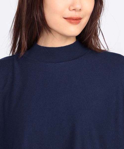 GALLORIA（ギャローリア）の「ケープ付ニット（ニット/セーター・レディース・モカ/ネイビー・LL/M/S/L）」の9枚目の写真