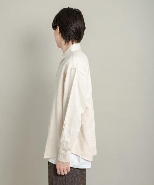 セール】ボタニカルジャガードロングスリーブシャツ（シャツ/ブラウス