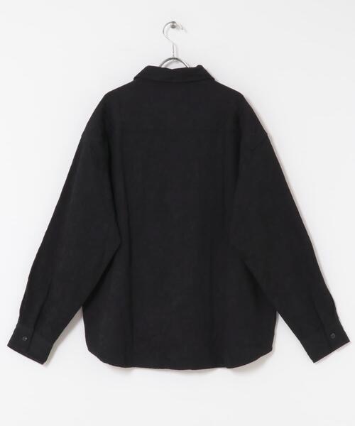 セール】ボタニカルジャガードロングスリーブシャツ（シャツ/ブラウス