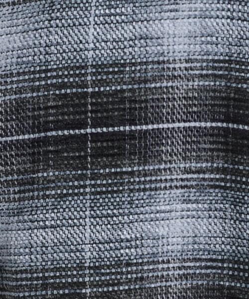 tk.TAKEO KIKUCHI(ティーケータケオキクチ)の「モールチェックZIPシャツ(シャツ/ブラウス・メンズ・ダークブラウン/ブルー系その他/ブラック・02/03/04)」の11枚目の写真