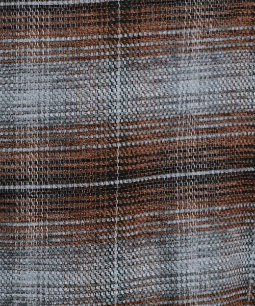 tk.TAKEO KIKUCHI(ティーケータケオキクチ)の「モールチェックZIPシャツ(シャツ/ブラウス・メンズ・ダークブラウン/ブルー系その他/ブラック・02/03/04)」の21枚目の写真