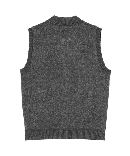 Pitta Re:)（ピッタリ）の「前身タフタ 中綿ZIP ベスト（ベスト・メンズ・ネイビー/ブラック・M/L/LL）」の4枚目の写真