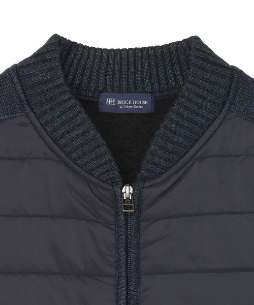 Pitta Re:)（ピッタリ）の「前身タフタ 中綿ZIP ベスト（ベスト・メンズ・ネイビー/ブラック・M/L/LL）」の10枚目の写真