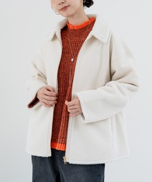 ANNA LUNA（アンナルナ）の「【ANNA LUNA】 ぬくもりを纏う フェイクムートン コート（ムートンコート）」