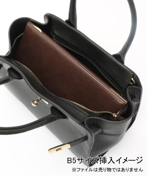 AULENTTI(オウレンティ)の「AULENTTI/オウレンティ ME TOTE(トートバッグ・レディース・ブラック/ブラウン・FREE)」の10枚目の写真