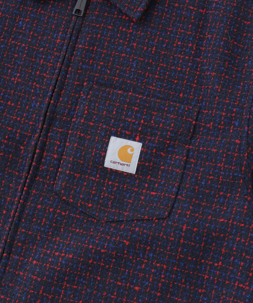 Carhartt WIP（カーハートダブリューアイピー）の「CARHARTT WIP / カーハート ダブリューアイピー BELLAMY SHIRT JAC（ブルゾン・メンズ・ブラック・MEDIUM）」の4枚目の写真