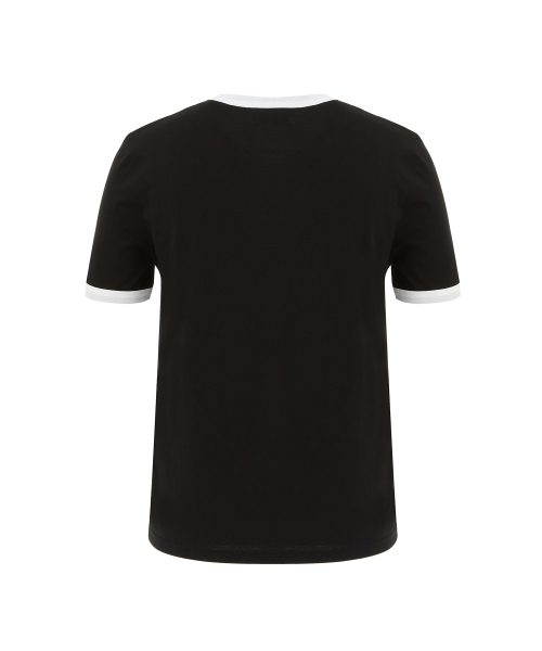 DNSR（ディーエヌエスアール）の「セイントシルケットハーフリンガーTシャツブラック（Tシャツ/カットソー・メンズ・その他・X-LARGE/MEDIUM/LARGE）」の8枚目の写真