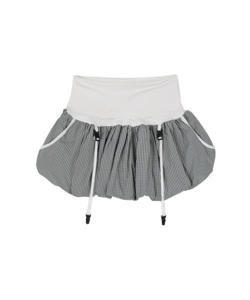 CRANK（クランク）の「レースストラップバルーンスカートパンツ_カーキ（スカート・レディース・その他・FREE）」の4枚目の写真