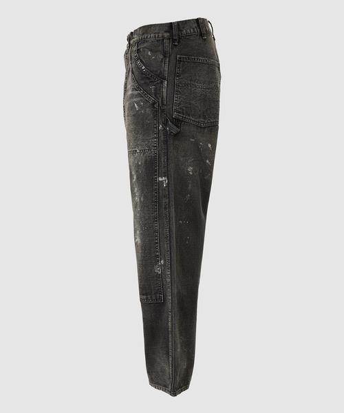 BOW WOW(バウワウ)の「DUCK PAINTER PANTS AGED(デニムパンツ・メンズ・ブラック系その他・L/XL)」の2枚目の写真