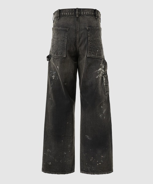 BOW WOW(バウワウ)の「DUCK PAINTER PANTS AGED(デニムパンツ・メンズ・ブラック系その他・L/XL)」の3枚目の写真