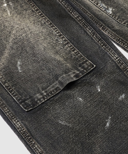 BOW WOW(バウワウ)の「DUCK PAINTER PANTS AGED(デニムパンツ・メンズ・ブラック系その他・L/XL)」の11枚目の写真
