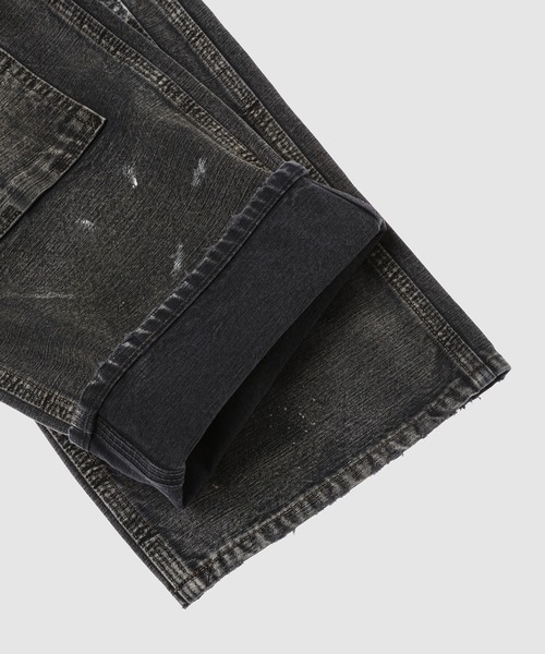BOW WOW(バウワウ)の「DUCK PAINTER PANTS AGED(デニムパンツ・メンズ・ブラック系その他・L/XL)」の8枚目の写真