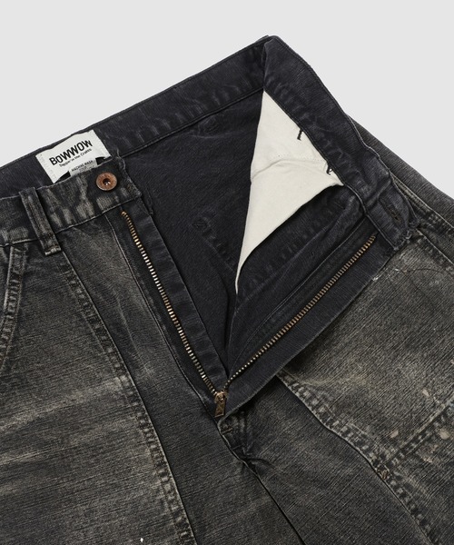 BOW WOW(バウワウ)の「DUCK PAINTER PANTS AGED(デニムパンツ・メンズ・ブラック系その他・L/XL)」の12枚目の写真