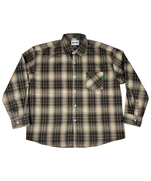 SK8ER ROCK(スケーターロック)の「Vintage Tartan Check Shirt ((Beige))(シャツ/ブラウス・レディース・その他・FREE)」の1枚目の写真