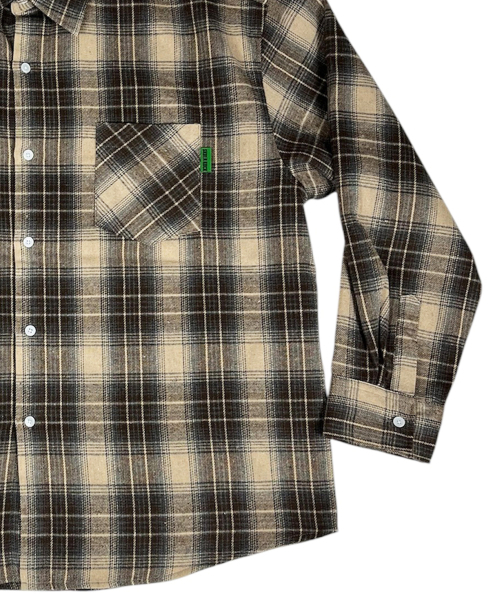SK8ER ROCK(スケーターロック)の「Vintage Tartan Check Shirt ((Beige))(シャツ/ブラウス・レディース・その他・FREE)」の4枚目の写真