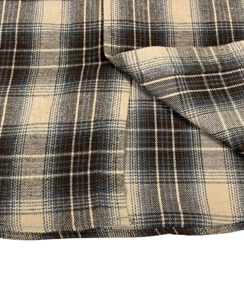SK8ER ROCK(スケーターロック)の「Vintage Tartan Check Shirt ((Beige))(シャツ/ブラウス・レディース・その他・FREE)」の6枚目の写真