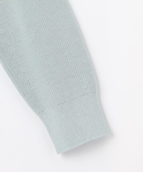 J.PRESS(ジェイプレス)の「ORGANIC GASS COTTON クルーネック カーディガン(その他アウター・レディース・ライトグリーン系/ネイビー系/ベージュ系・T13/T15)」の16枚目の写真