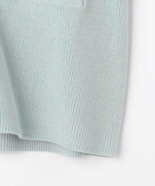 J.PRESS(ジェイプレス)の「ORGANIC GASS COTTON クルーネック カーディガン(その他アウター・レディース・ライトグリーン系/ネイビー系/ベージュ系・T13/T15)」の17枚目の写真