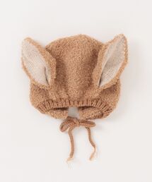 MAZEMAZE（マゼマゼ）の「Kids ひつじニットキャップ（ベビーギフト）」