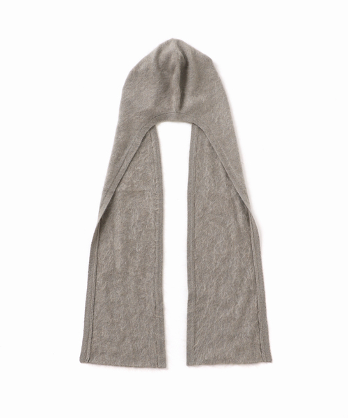 plage（プラージュ）の「R’IAM カシミヤパーカーストール（ストール/ショール・レディース・チャコールグレー/ベージュ・FREE）」の11枚目の写真