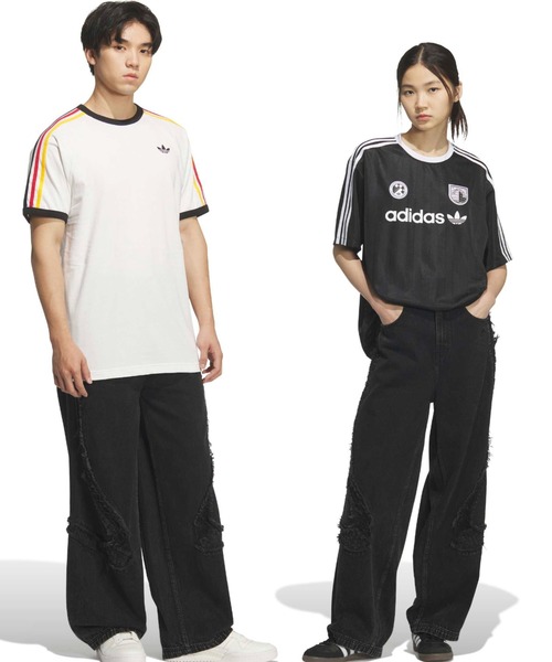 adidas TG WIDE DENIM PANTS / アディダス チームガイスト ワイド D