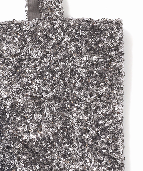 Spick & Span（スピックアンドスパン）の「《追加2》Uhr/ウーア 別注Spangle Tote Bag（トートバッグ・レディース・シルバー・FREE）」の17枚目の写真