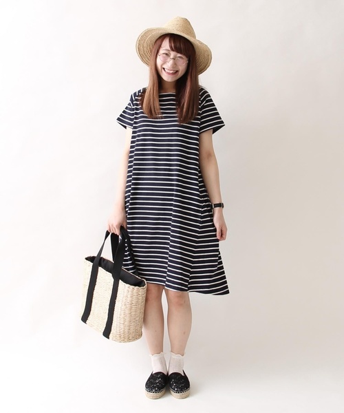 coen（コーエン）の「テープカゴバッグBIG（かごバッグ・レディース・ナチュラル・FREE）」の10枚目の写真